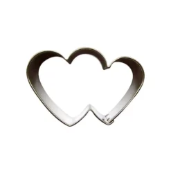 Cerf Dellier Emporte-Pièces Et Découpoirs*Emporte-Piece Coeur Double 5,6 Cm