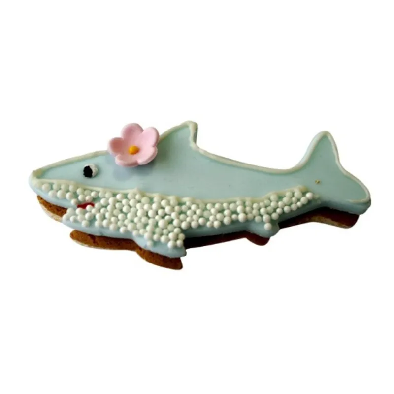 Cerf Dellier Emporte-Pièces Et Découpoirs*Emporte-Piece Requin 4 Cm