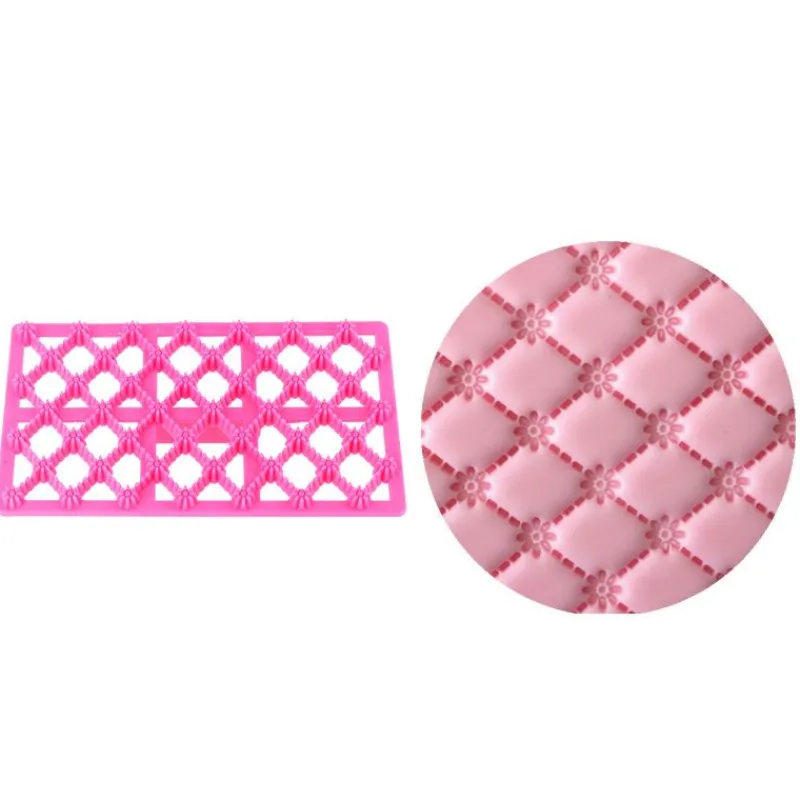 Empreinte Effet Matelasse Petites Fleurs Patisdecor>Cerf Dellier