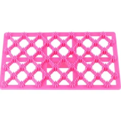 Empreinte Effet Matelasse Petites Fleurs Patisdecor>Cerf Dellier