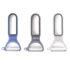 Cerf Dellier Couteaux A Patisserie*Eplucheurs Inox Assortis (X3)