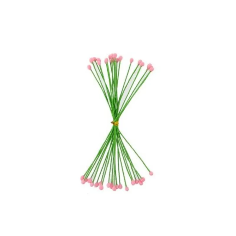 Etamines Roses Pour Fleurs Pâte À Sucre (X40)>Cerf Dellier Sale