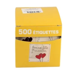 Etiquette Adhesive Bonne Fete Maman (X500)>Cerf Dellier
