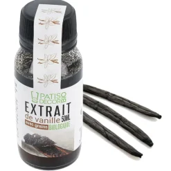 Cerf Dellier Extraits*Extrait De Vanille Biologique Avec Graines 50 Ml