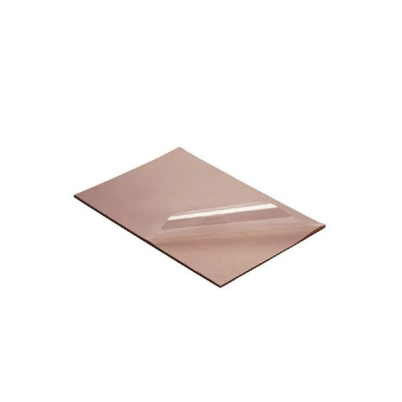 Cerf Dellier Rhodoïd*Feuille Polyethylene Chocolat 20 X 30 Cm (X5)