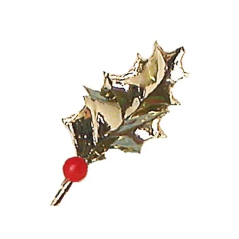 Feuilles De Houx Dorees (X144)>Cerf Dellier Discount