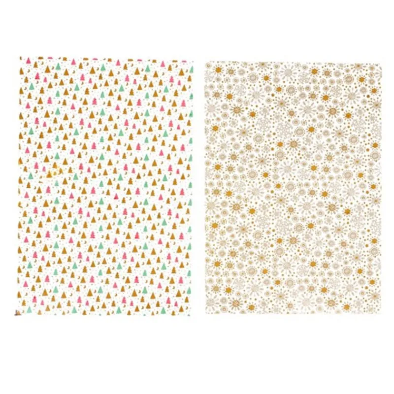 Feuilles Transfert Noël Assorties Patisdecor (X4)>Cerf Dellier Sale