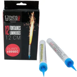 Fusees Fontaines Lumineuses 50' Patisdecor Pro (X 12)>Cerf Dellier