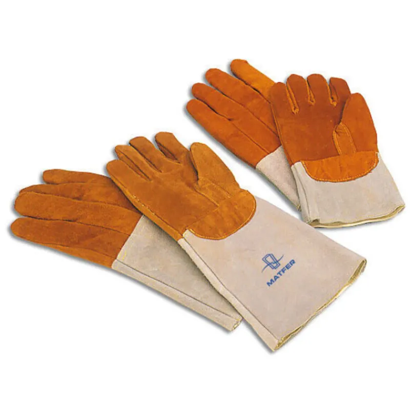 Gants De Protection En Croute De Cuir>Cerf Dellier Discount