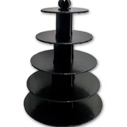 Grand Presentoir Cupcakes Noir Rond>Cerf Dellier Outlet