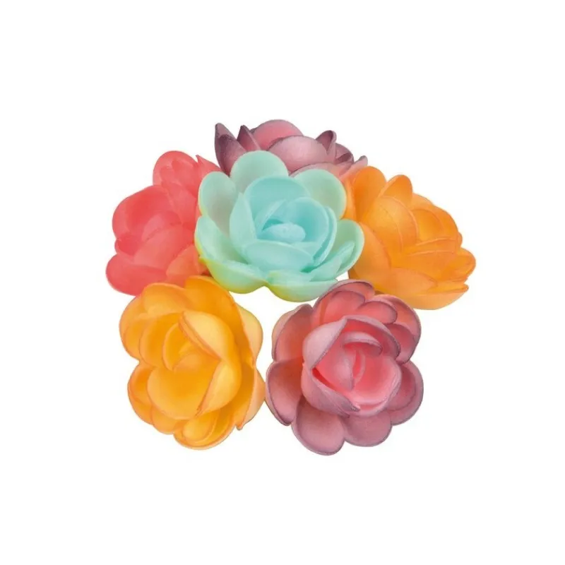Grandes Roses Assorties Nuancees (X36)>Cerf Dellier Discount