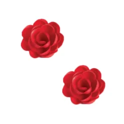 Grandes Roses Rouges En Azyme Patisdecor (X6)>Cerf Dellier