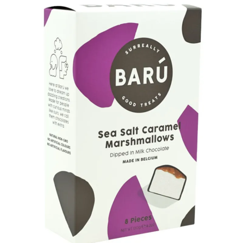 Cerf Dellier Bonbons Et Dragées*Guimauves Au Chocolat Lait Et Caramel Beurre Sale 120 G