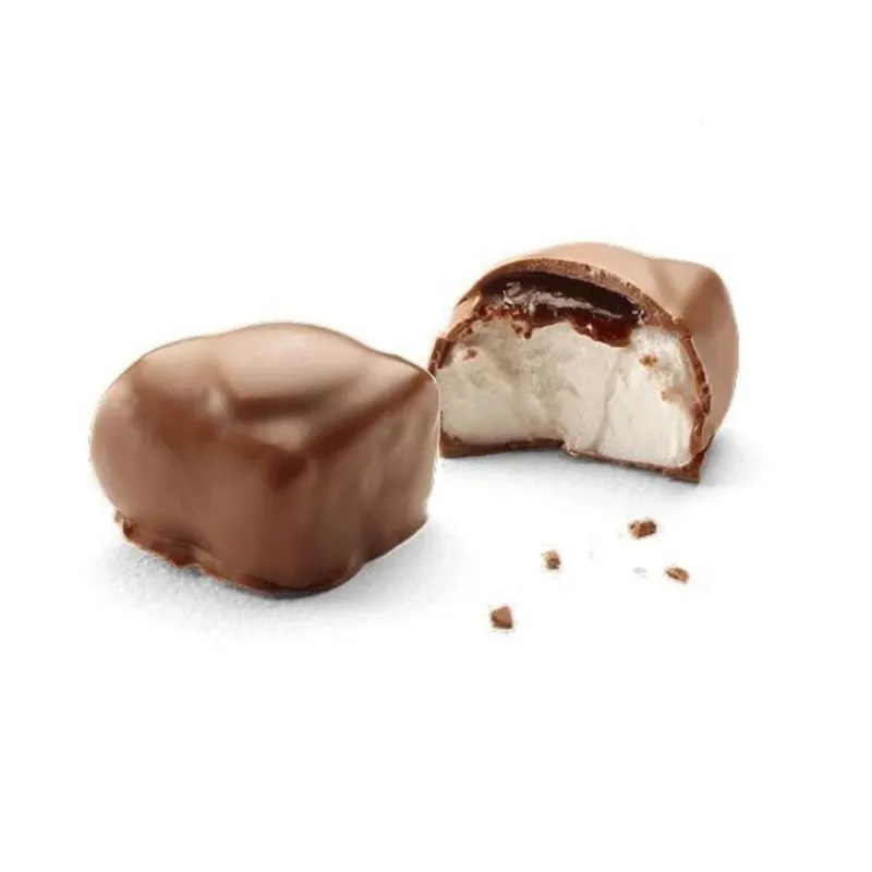 Cerf Dellier Bonbons Et Dragées*Guimauves Au Chocolat Lait Et Caramel Beurre Sale 120 G - Ddm 09/22