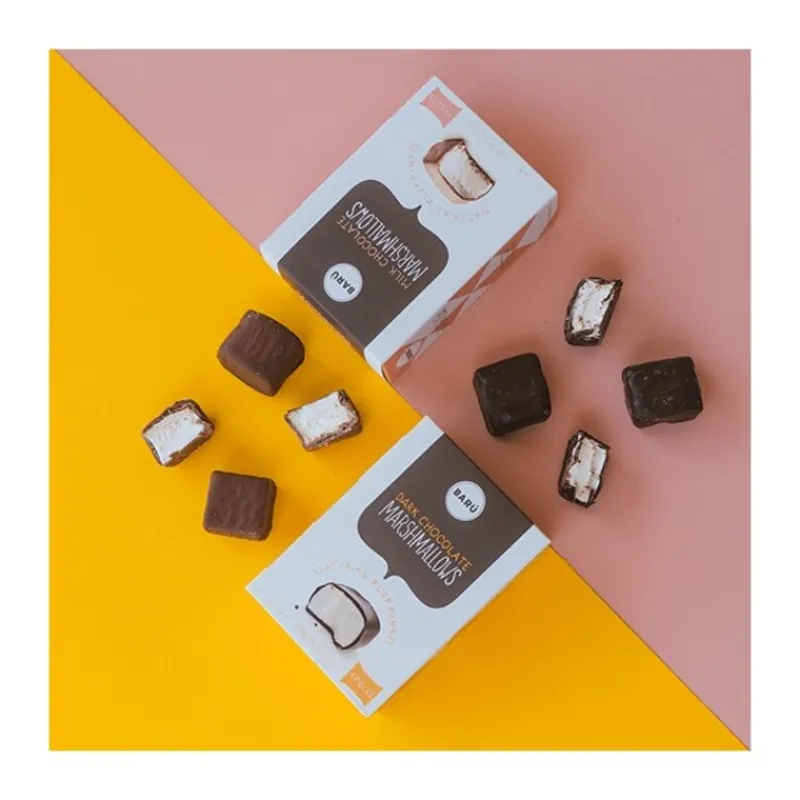 Cerf Dellier Bonbons Et Dragées*Guimauves Vanille Au Chocolat Au Lait 120 G