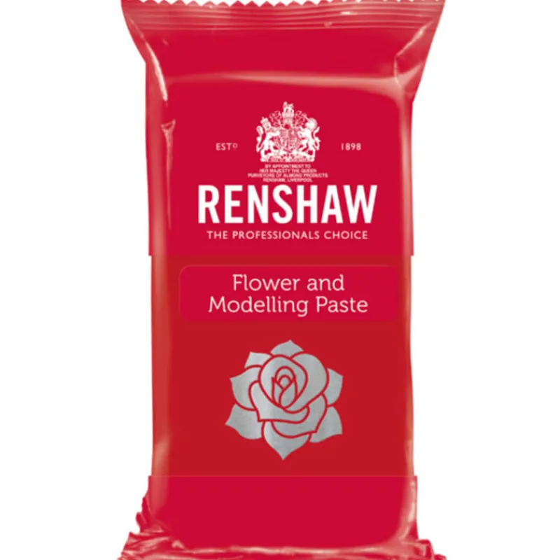 Cerf Dellier Gumpastes & Pâte À Fleurs*Gumpaste Rouge Oeillet Renshaw 250 G - Ddm 07/23
