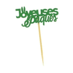 Inscription Joyeuses Pâques Sur Pique (X50)>Cerf Dellier Hot