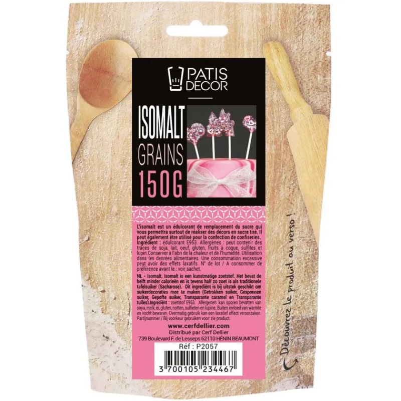 Cerf Dellier Sucrés Et Édulcorants*Isomalt Patisdecor 150 G