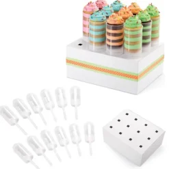 Kit 12 Push Up Cake Pops + Presentoir Wilton>Cerf Dellier Outlet