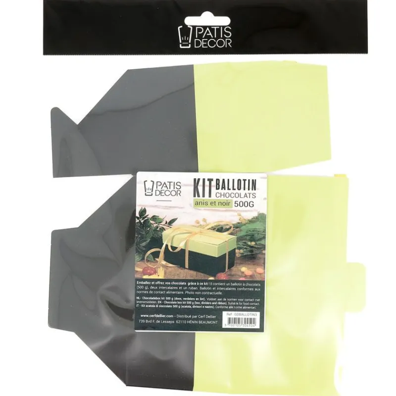 Kit Ballotin Chocolats Anis / Noir>Cerf Dellier Outlet