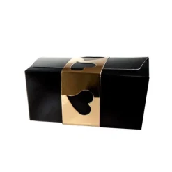 Kit Ballotin Noir / Or Patisdecor (X2)>Cerf Dellier Discount