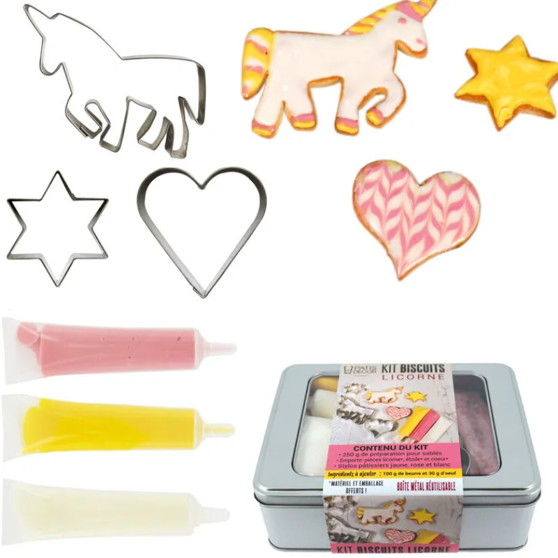 Kit Biscuits Licorne Patisdecor>Cerf Dellier Online