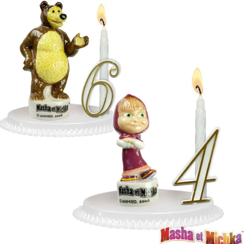Kit Bougie Masha Et Michka>Cerf Dellier Online