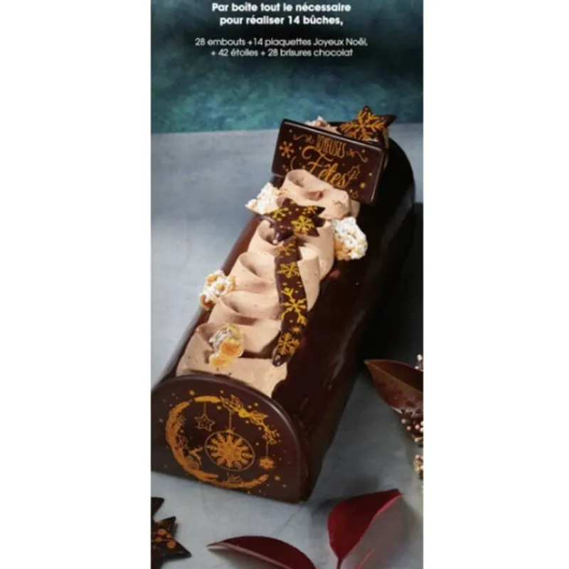 Kit Décors De Bûches En Chocolat Pour 14 Bûches>Cerf Dellier