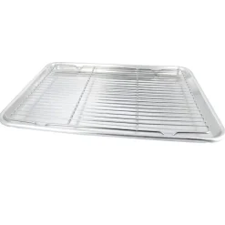 Cerf Dellier Grilles A Patisserie*Kit De Glacage Grille + Bac 45 X 33 Cm
