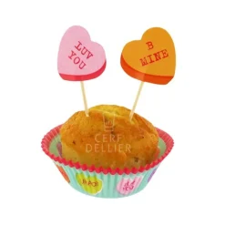 Kit Deco Cupcakes Sweet Stuff Patisdecor>Cerf Dellier New