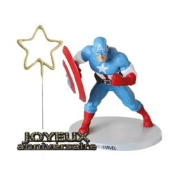 Kit Decor Gateau Captain America>Cerf Dellier Sale
