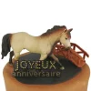 Kit Decor Gateau Cheval Au Trot>Cerf Dellier