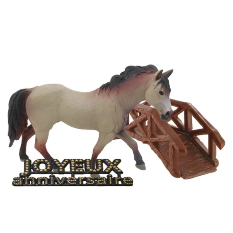 Kit Decor Gateau Cheval Au Trot>Cerf Dellier