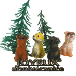 Kit Decor Gateau Chiens>Cerf Dellier