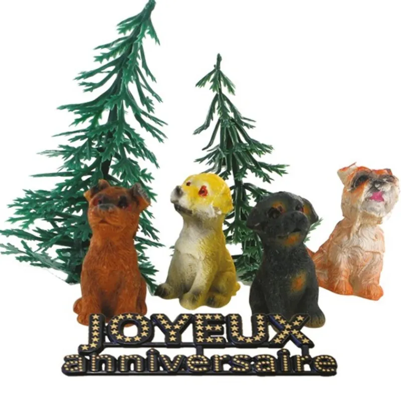 Kit Decor Gateau Chiens>Cerf Dellier