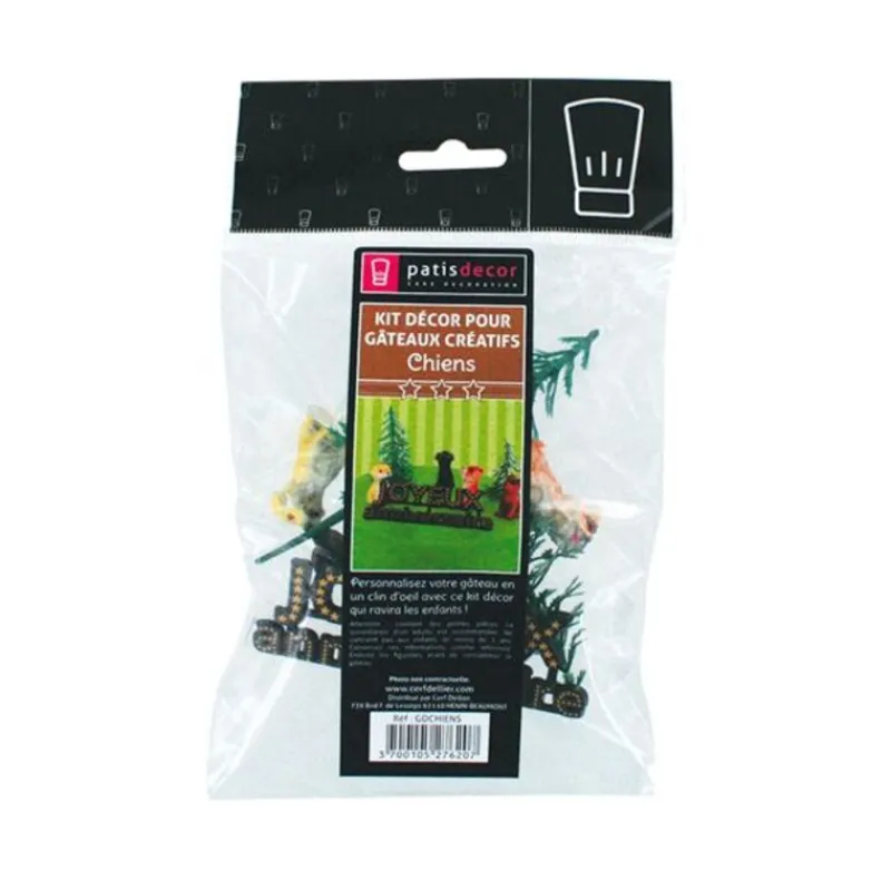 Kit Decor Gateau Chiens>Cerf Dellier