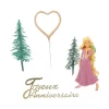 Kit Decor Gateau Princesse Aux Longs Cheveux>Cerf Dellier