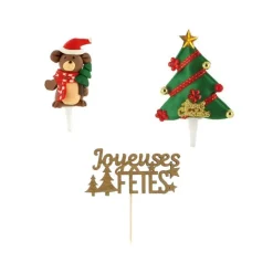 Kit Decor Ours De Noël Résine>Cerf Dellier Clearance