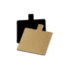 Languette Carre Carton Or / Noir 7 Cm (X 200)>Cerf Dellier Best