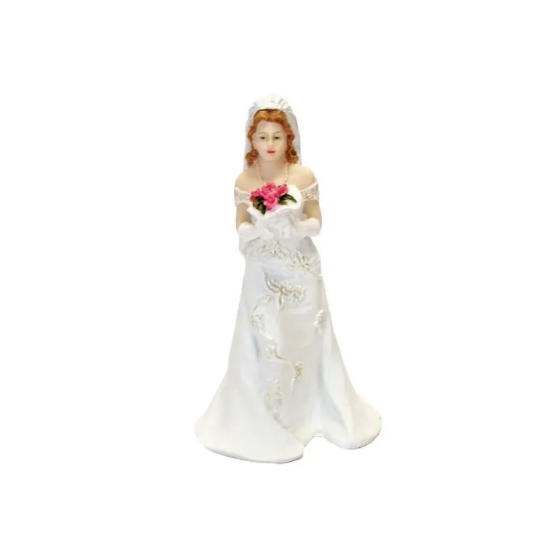 Mariee Blonde Tenant Son Bouquet>Cerf Dellier Sale