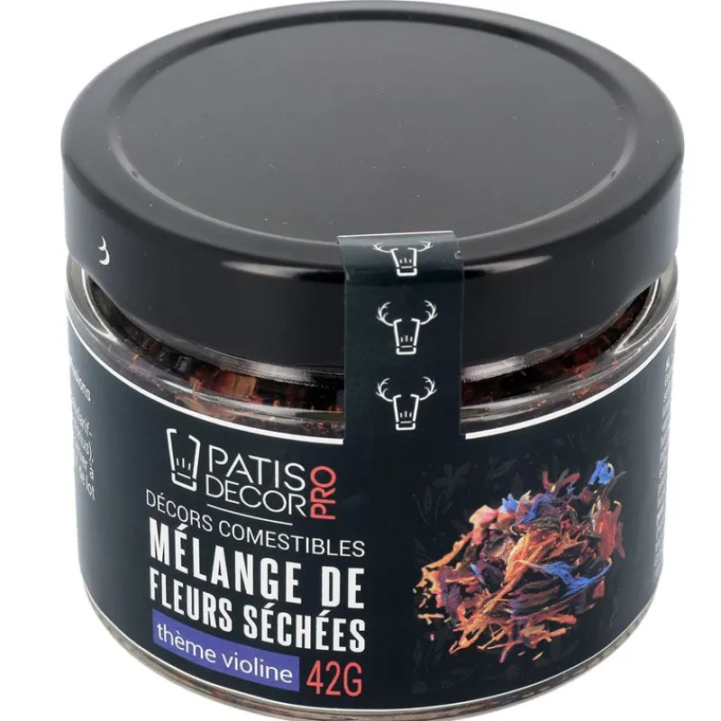 Melange De Fleurs Sechees Violines 42 G>Cerf Dellier Clearance