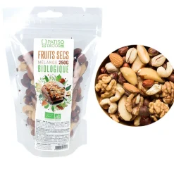 Cerf Dellier Fruits Secs Et Confits*Melange De Fruits Secs Bio 250 G