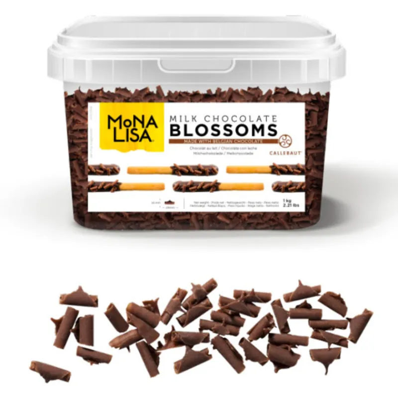 Cerf Dellier Halal*Micro Copeaux De Chocolat Au Lait Mona Lisa 1 Kg