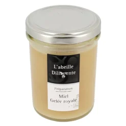 Cerf Dellier Miels*Miel Gelee Royale Cristallise L'Abeille Diligente 250 G - Ddm 07/23