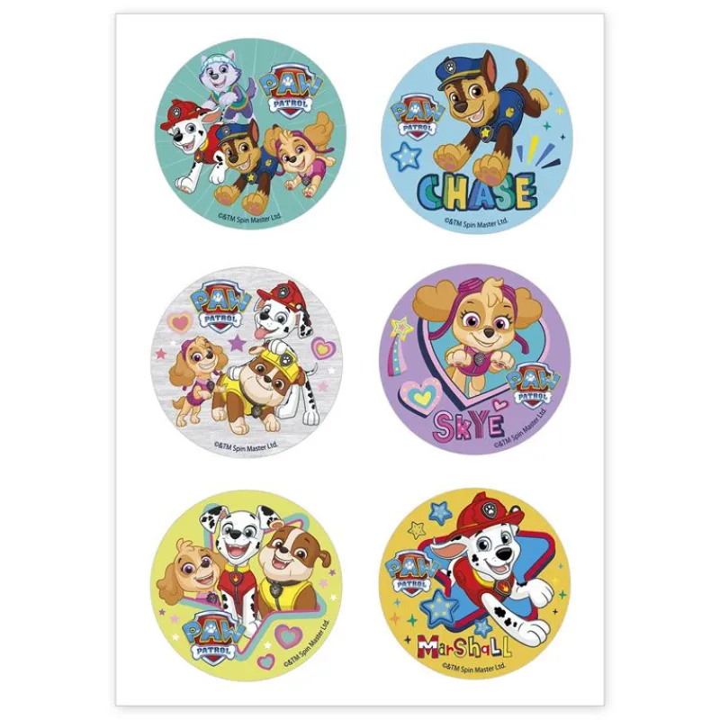 Mini Disques Azyme Pat Patrouille (X6)>Cerf Dellier Sale
