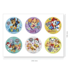 Mini Disques Azyme Pat Patrouille (X6)><noscript><img width=