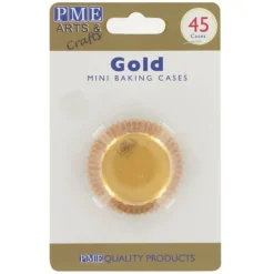 Mini-Caissettes Aluminium Dorees Pme (X45)>Cerf Dellier Discount