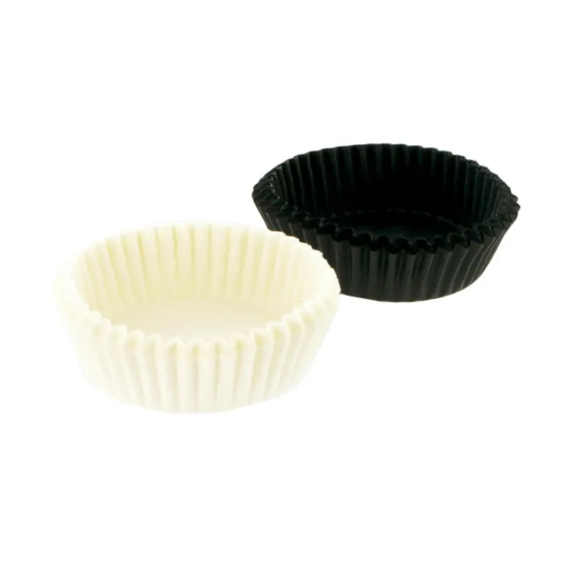 Mini-Caissettes De Cuisson Noires Et Blanches (X80)>Cerf Dellier Hot