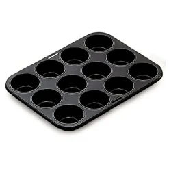 Cerf Dellier Moules À Muffin*Moule 12 Muffins Anti-Adherent