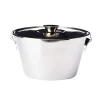 Cerf Dellier Moules À Kouglof*Moule A Flan Avec Couvercle Inox 20 Cm